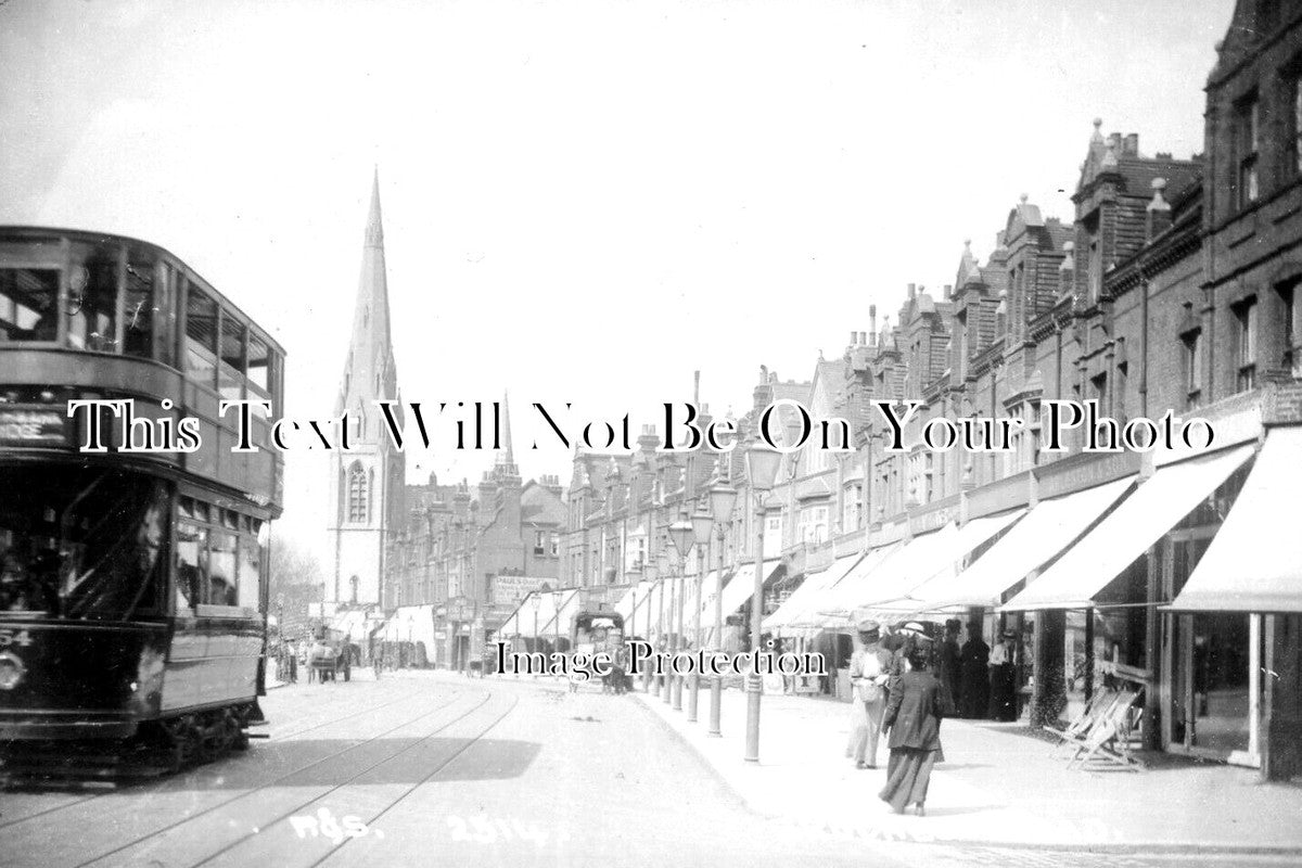 LO 3883 - Brockley Road, Brockley, Lewisham, London c1911