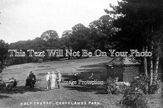 LO 390 - Golf Course, Grovelans Park, Southgate, Palmers Green, London