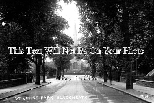 LO 3937 - St Johns Park, Blackheath, London
