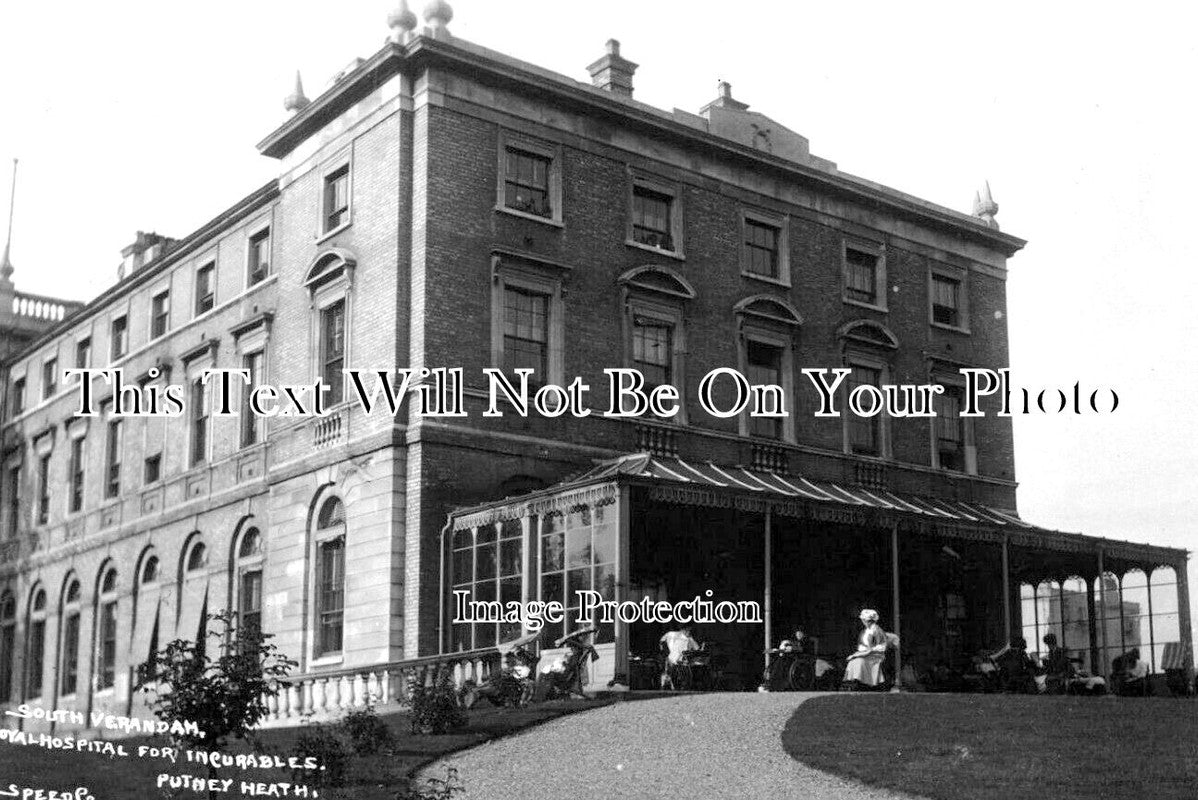 LO 3939 - Royal Hospital For Incurables, Putney Heath, London