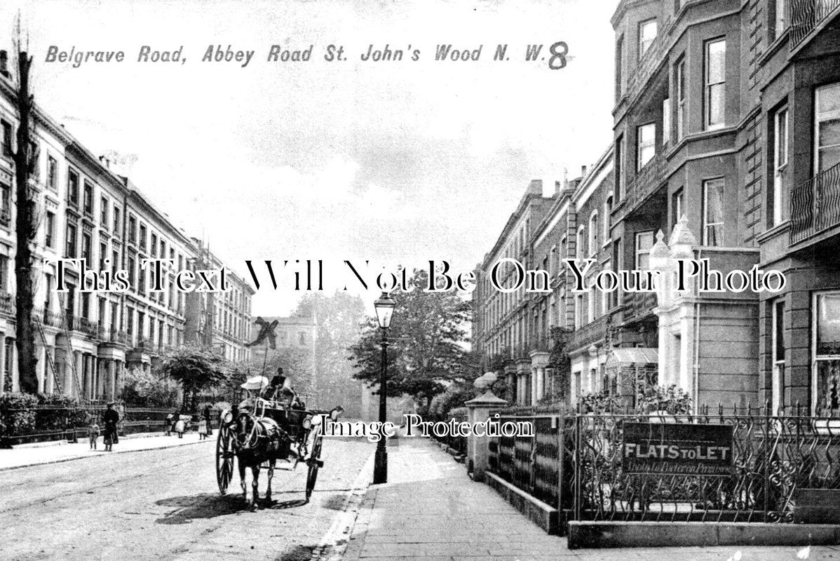 LO 3942 - Belgrave Road, Abbey Road, St Johns Wood, London