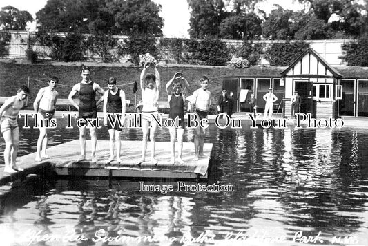 LO 3957 - Gladstone Park Swimming Baths, Cricklewood, London