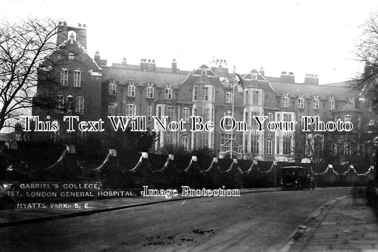 LO 3972 - St Gabriels College, 1st London General Hospital, Camberwell