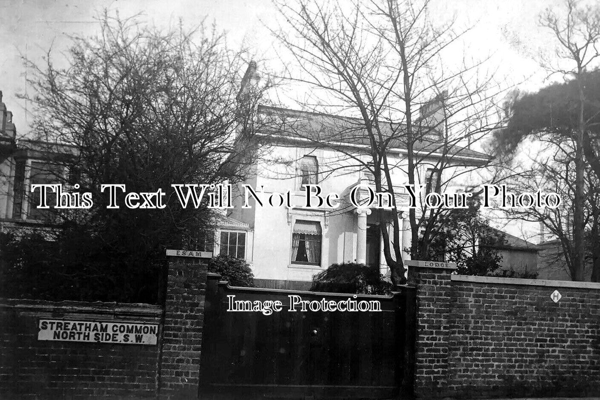LO 3991 - Esam Lodge, Streatham Common, North Side, London