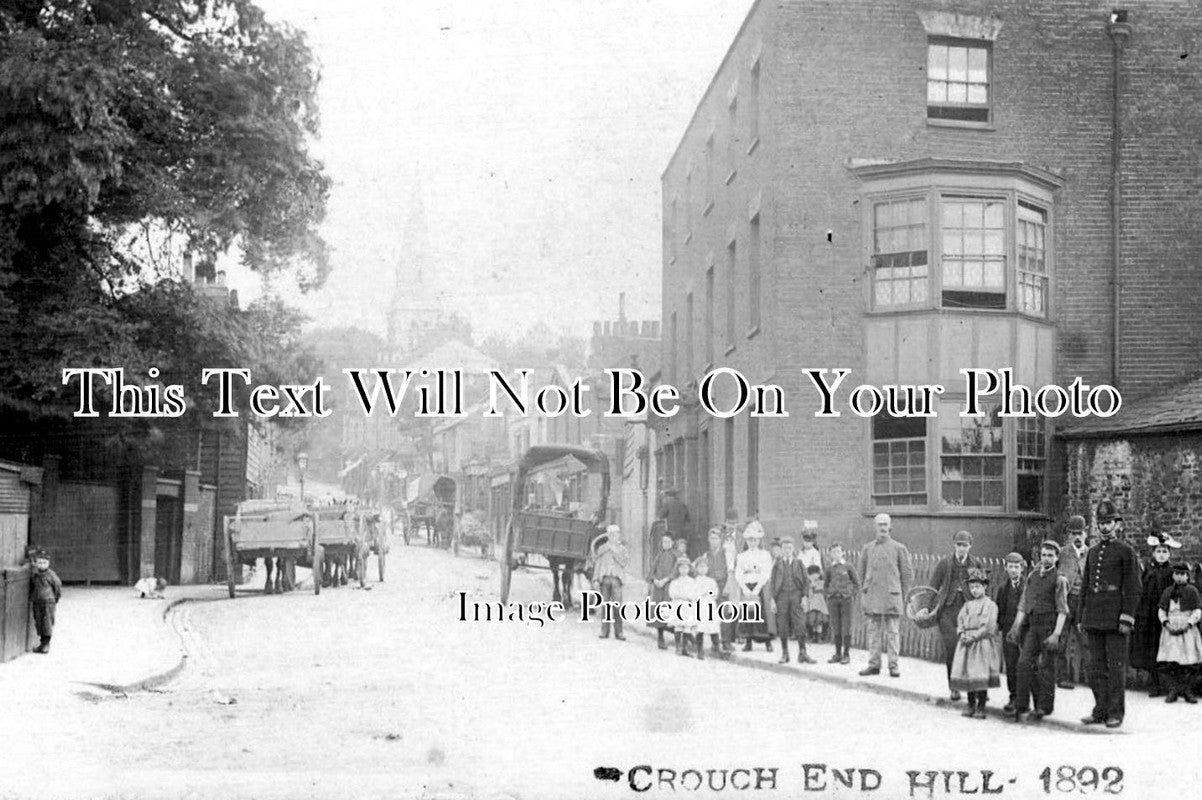 LO 400 - Crouch End Hill, London 1892