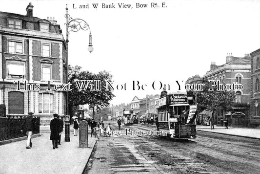 LO 4006 - Bow Road, Tower Hamlets, London c1907