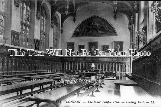 LO 402 - The Inner Temple Hall, Looking East, London