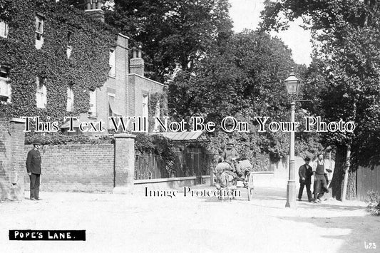 LO 4029 - Popes Lane, South Acton, London c1905