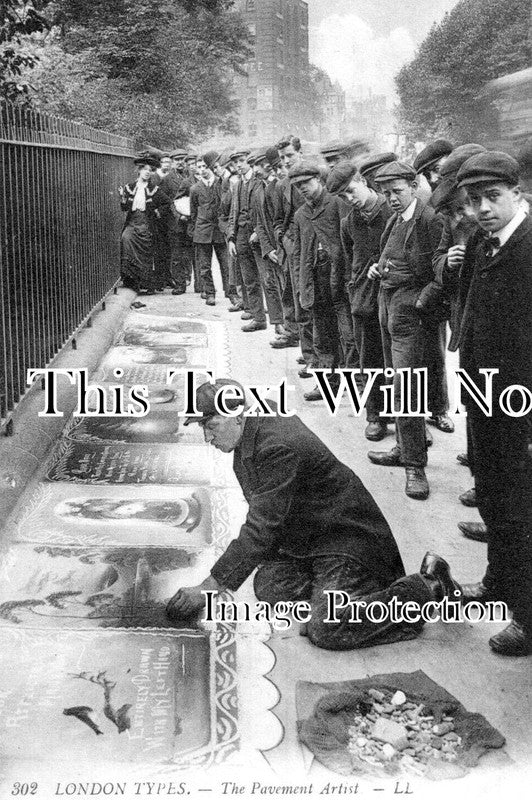 LO 4030 - The Pavement Artist, London