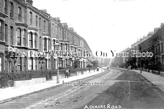 LO 4042 - Ashmore Road, Kilburn, London c1906