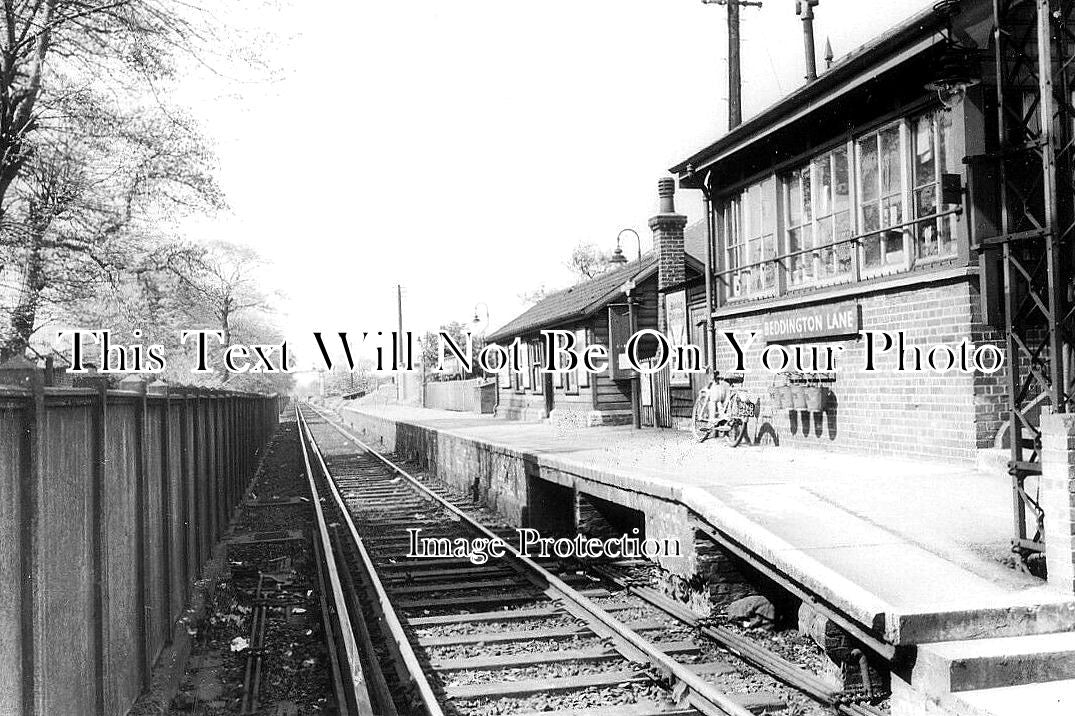 LO 4137 - Beddington Lane Railway Station, Croydon, London