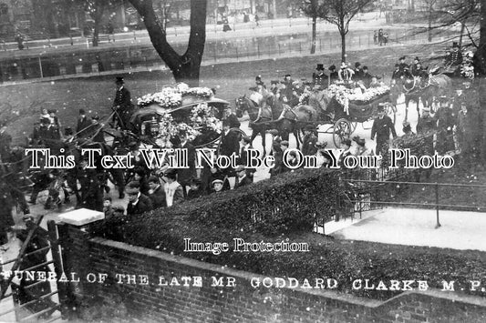 LO 4149 - Funeral Of The Late Mr Goddard Clarke MP, Nunhead, London