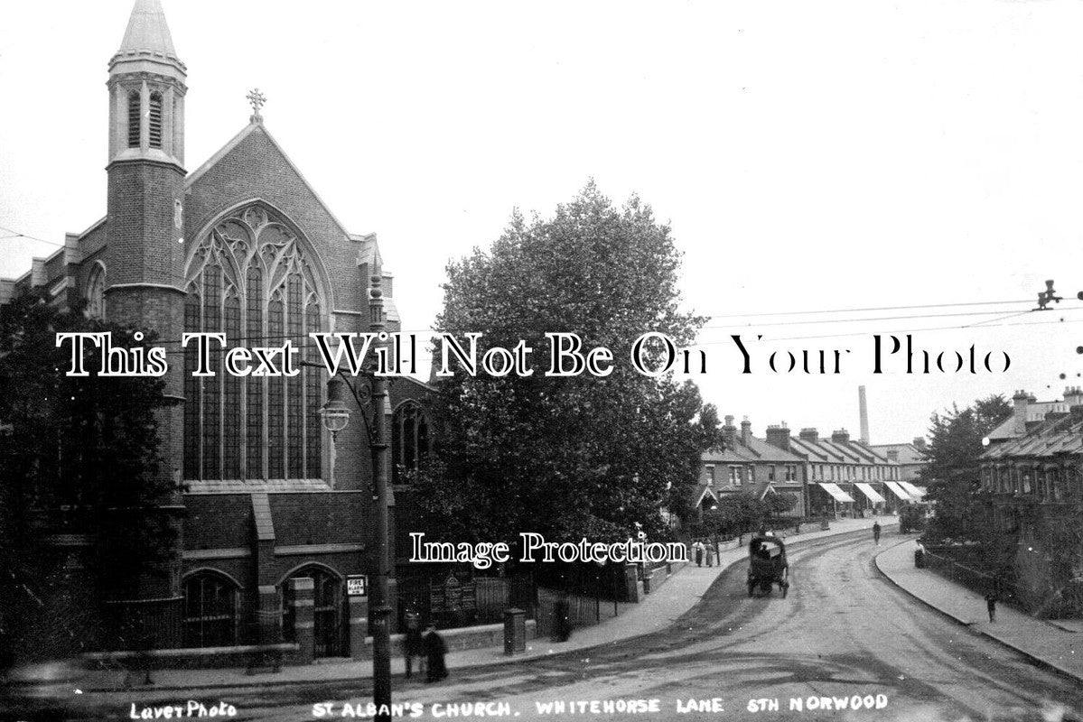 LO 4162 - St Albans Church, Whitehorse Lane, South Norwood, London