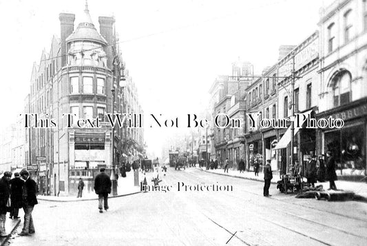 LO 4165 - High Street, Croydon, London c1908