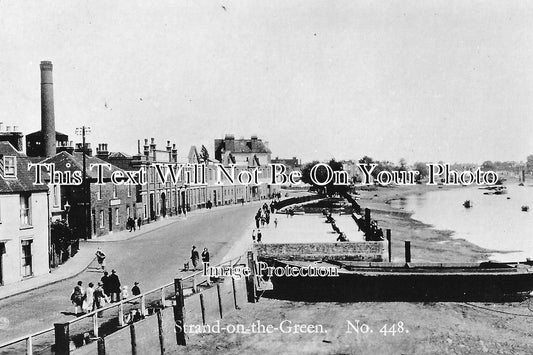 LO 417 - Strand On The Green & River Thames, Chiswick, London