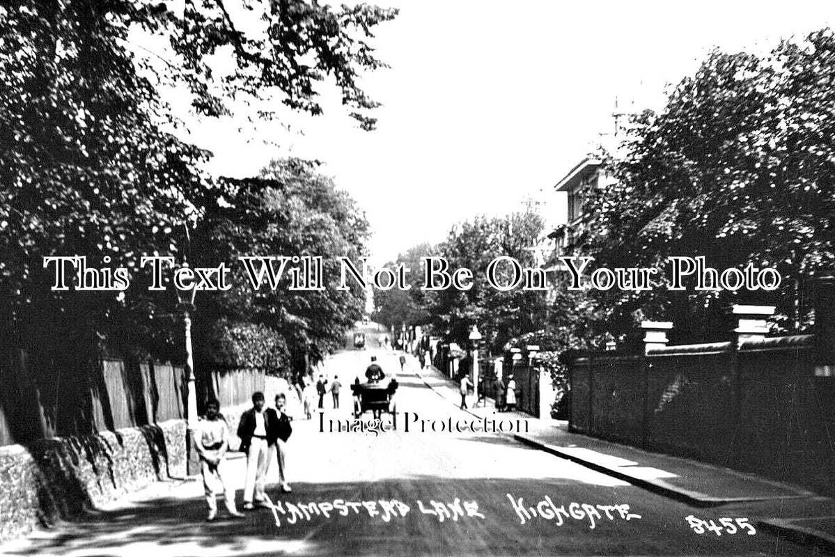 LO 4182 - Hampstead Lane, Highgate, London