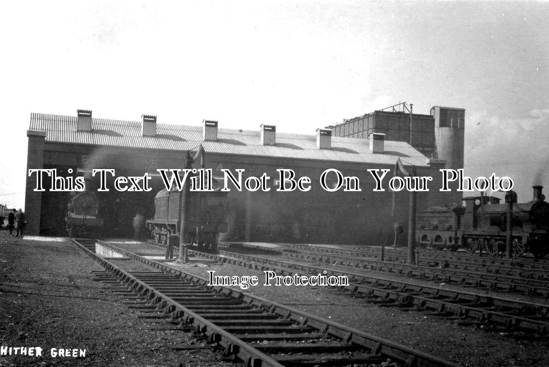 LO 4210 - Hither Green Railway Sheds, London