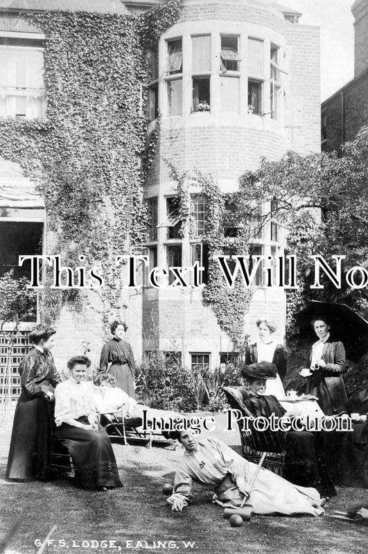 LO 422 - GFS Lodge, Girls Friendly Society, Ealing West, London c1913
