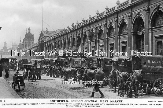 LO 428 - Smithfield Central Meat Market, London