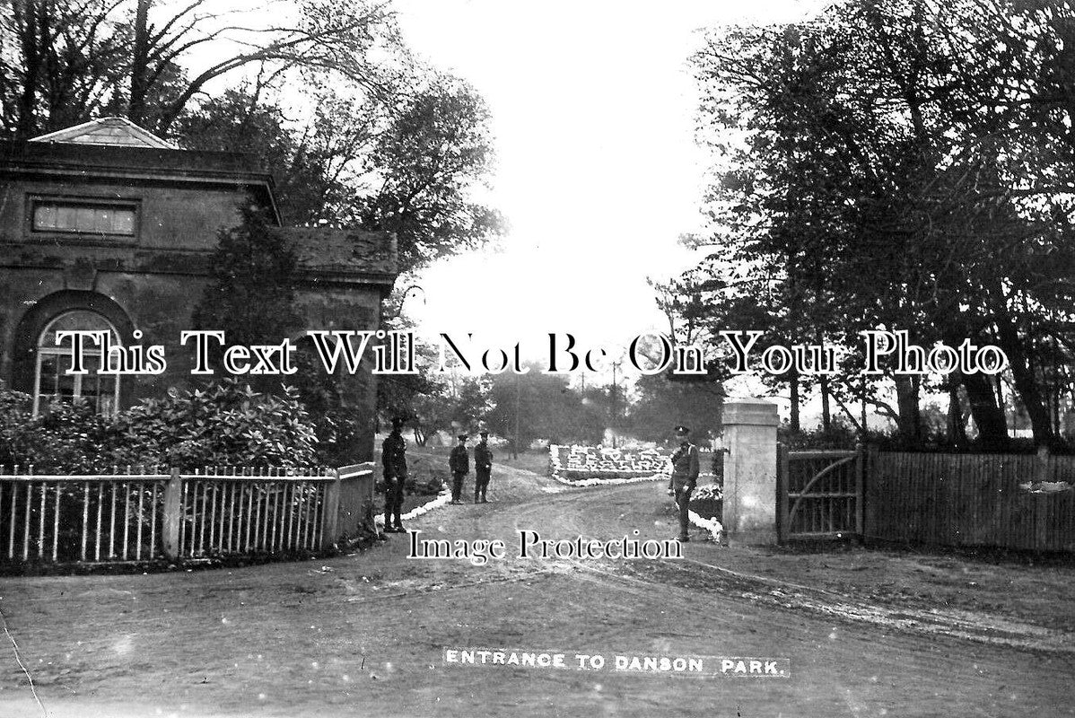 LO 4280 - Entrance To Danson Park, London