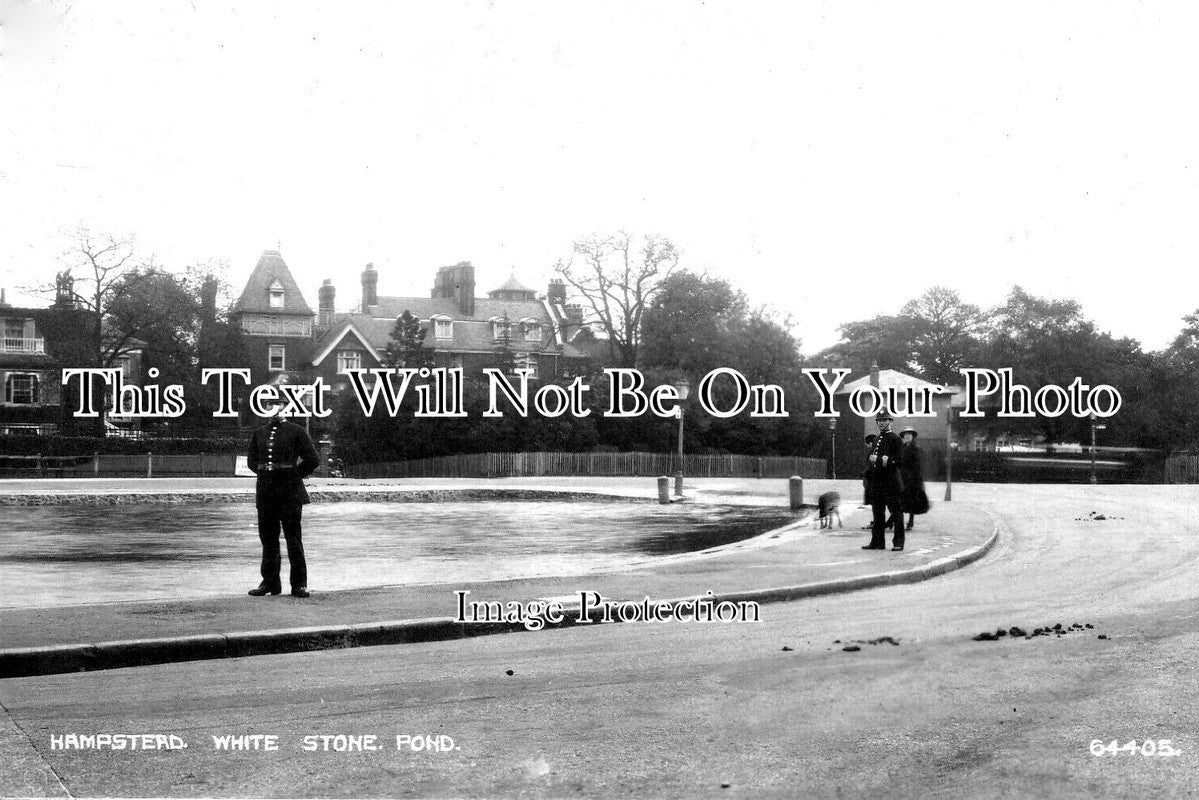 LO 4289 - White Stone Pond, Hampstead, London