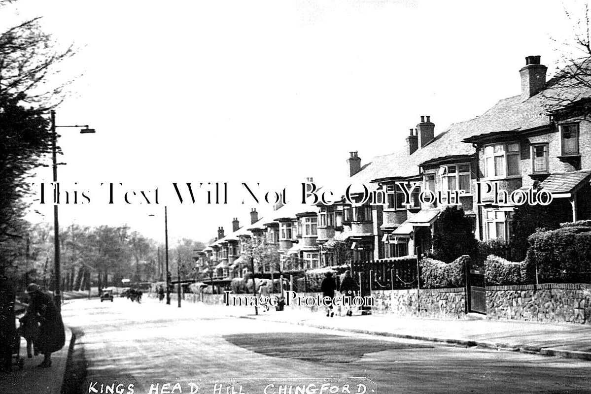 LO 4301 - Kings Head Hill, Chingford, London c1935