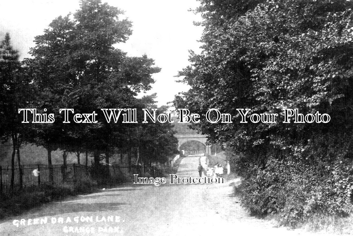 LO 4303 - Green Dragon Lane, Grange Park, Winchmore Hill, Enfield c1920