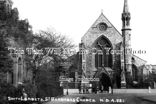 LO 4322 - St Barnabas Church, South Lambeth, London