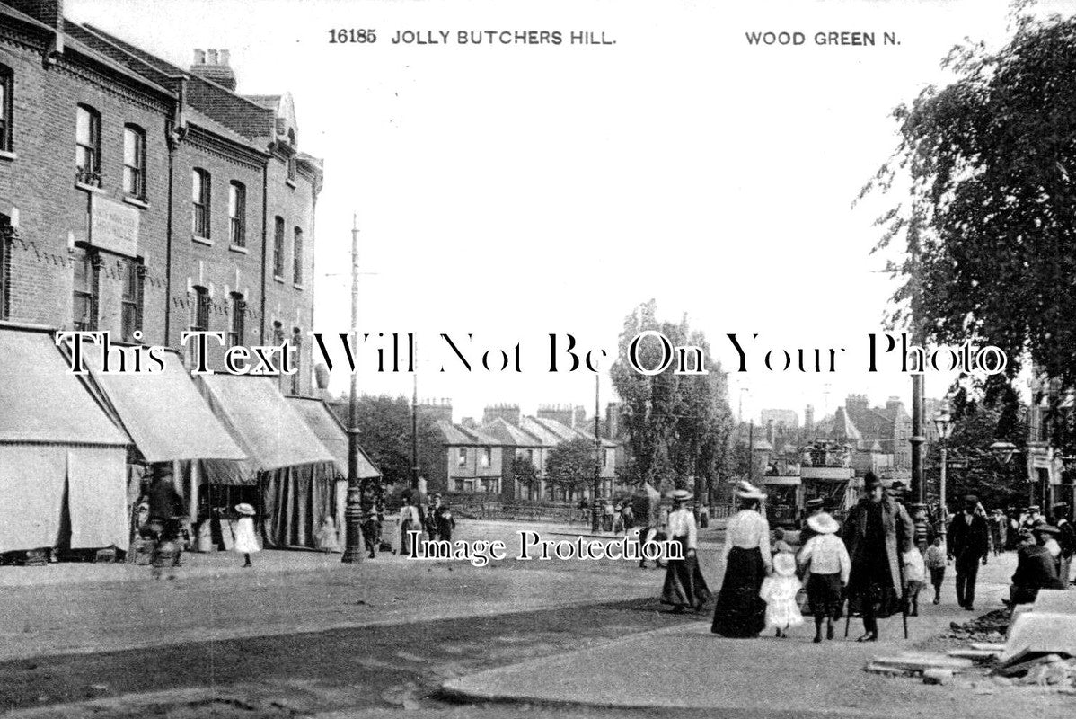 LO 4390 - Jolly Butchers Hill, Wood Green, London