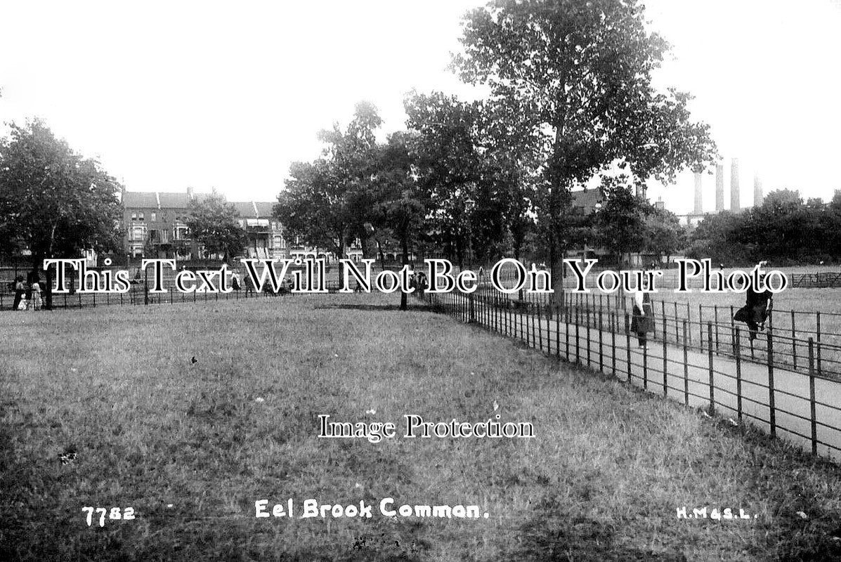 LO 4396 - Eel Brook Common, Fulham, London c1911 – JB Archive