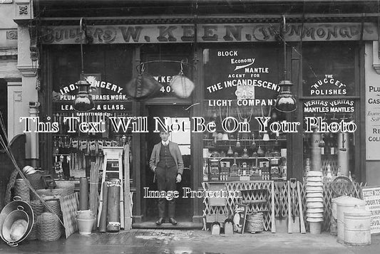 LO 440 - Ironmonger, Wandsworth Road, Clapham, London c1913