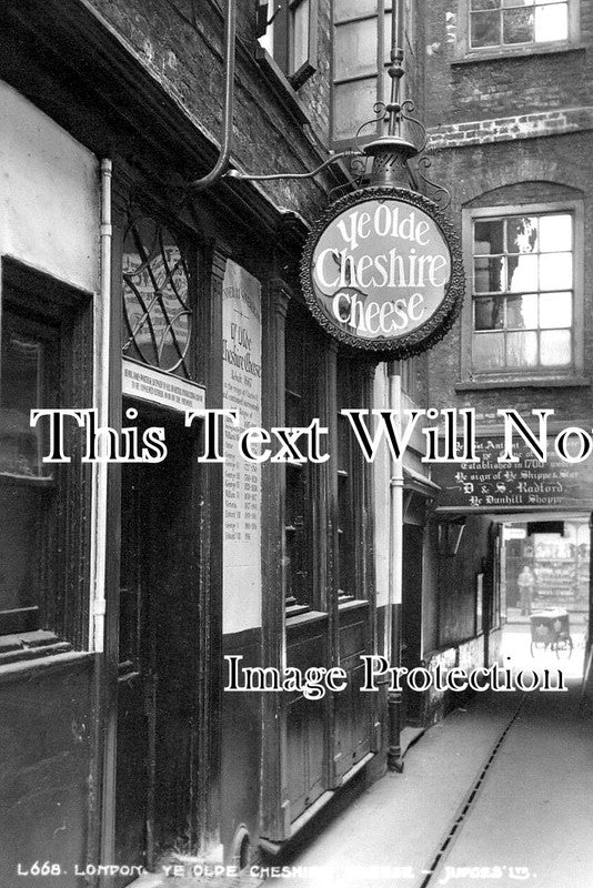 LO 4434 - Ye Olde Cheshire Cheese, London