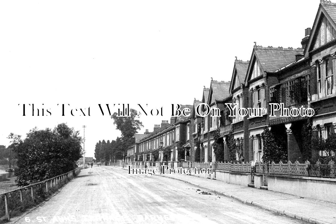 LO 4445 - St Anns Terrace, Barnes, London c1909