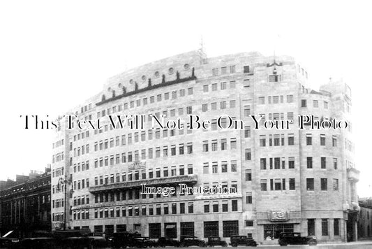 LO 4468 - Broadcasting House, Portland Place, London c1943