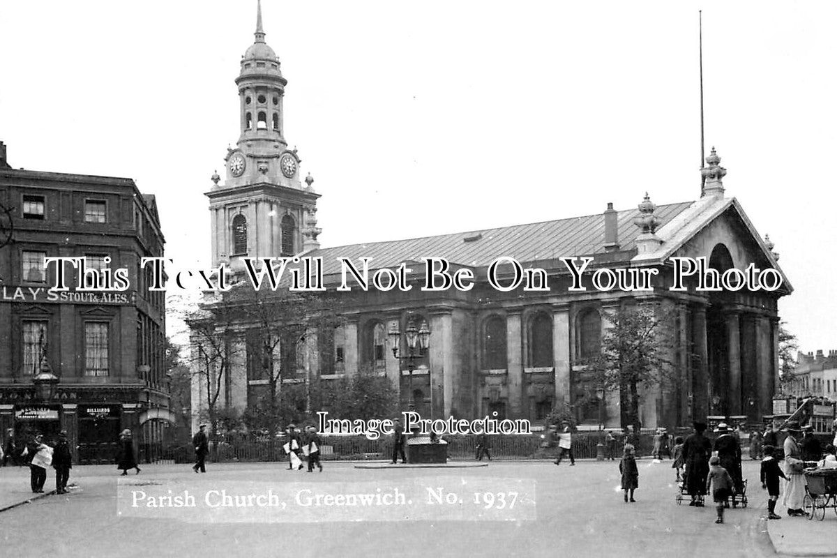 LO 4494 - Parish Church, Greenwich, London