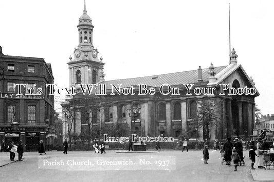 LO 4494 - Parish Church, Greenwich, London