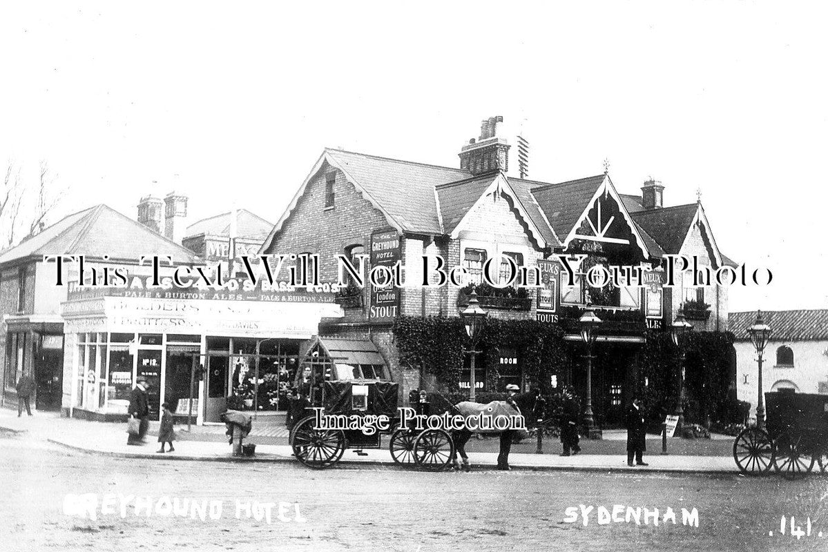 LO 4562 - Greyhound Hotel Pub, Sydenham, London – JB Archive