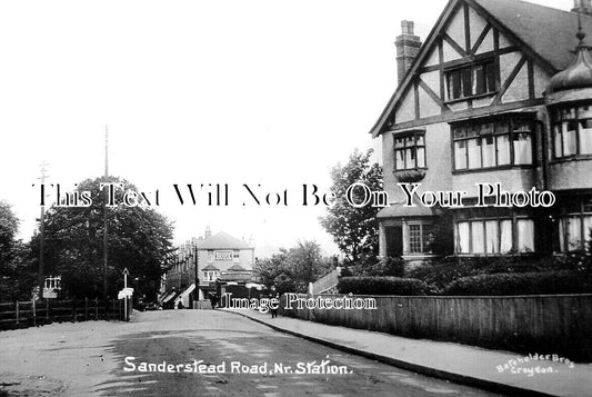 LO 4572 - Sanderstead Road Near Railway Station, London