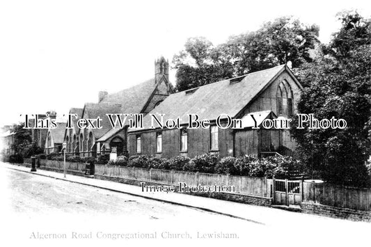 LO 4599 - Algernon Road Congregational Church, Lewisham, London