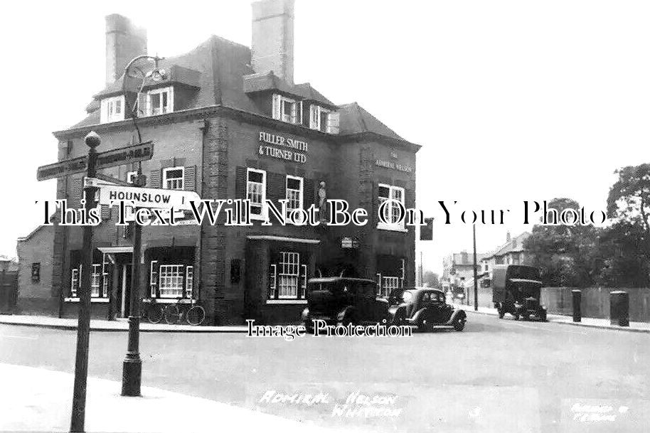 LO 4602 - Admiral Nelson Pub, Whitton, Hounslow, London – JB Archive