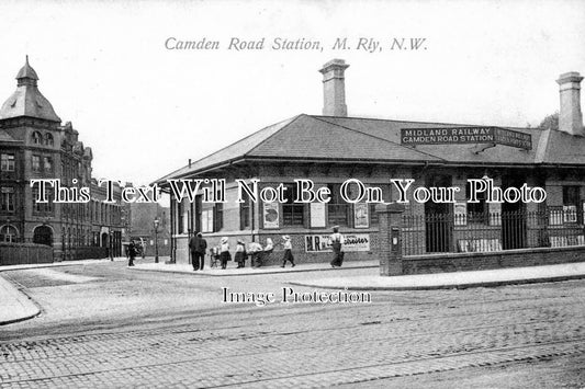 LO 465 - Camden Road Midland Railway Station, Camden, London