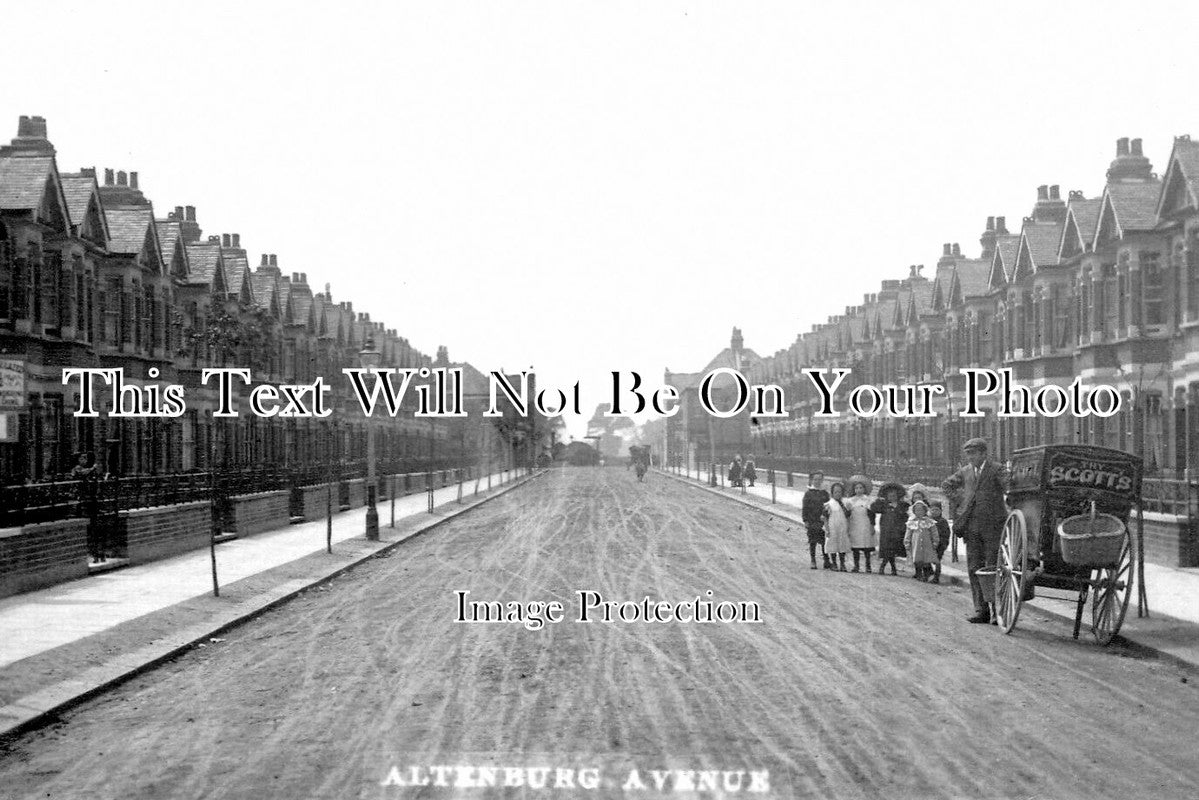 LO 4682 - Altenburg Avenue, Ealing, London c1907