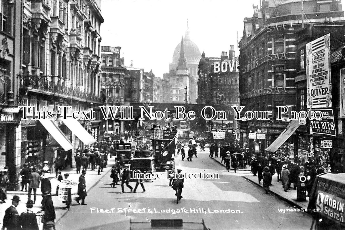 LO 4743 - Fleet Street & Ludgate Hill, London