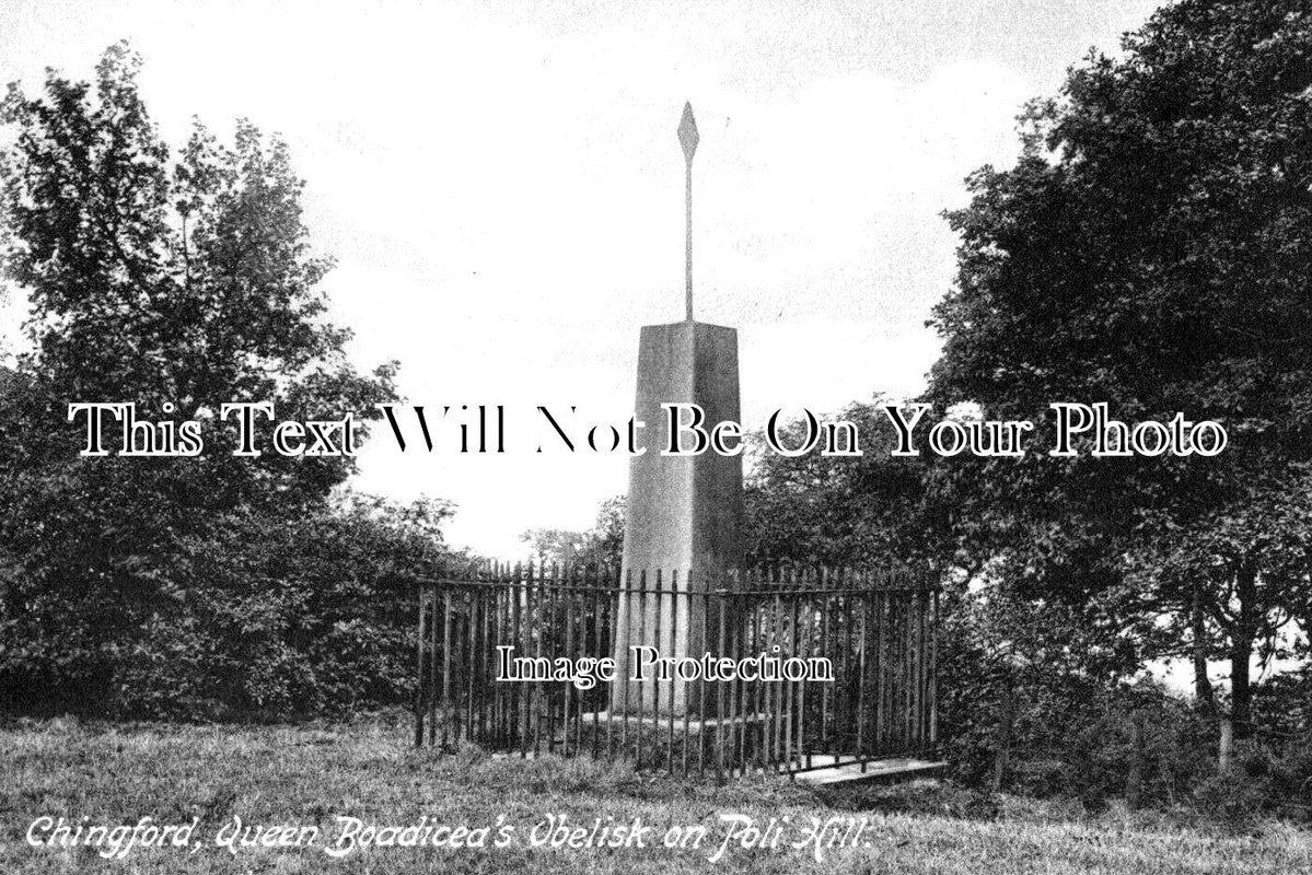 LO 4782 - Queen Boadiceas Obelisk, Chingford, London