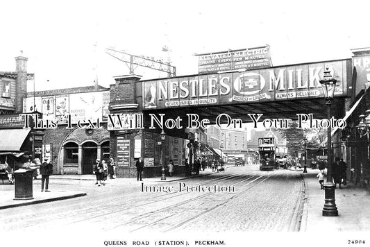 LO 4791 - Queens Road Railway Station, Peckham, London