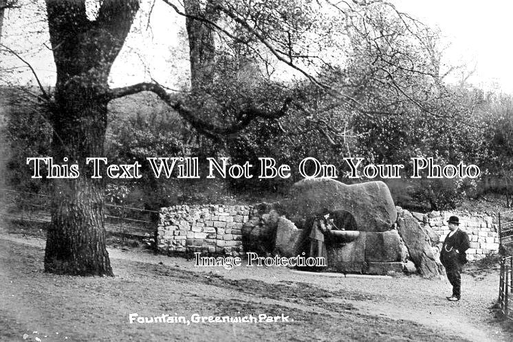 LO 4794 - Fountain, Greenwich Park, London c1910
