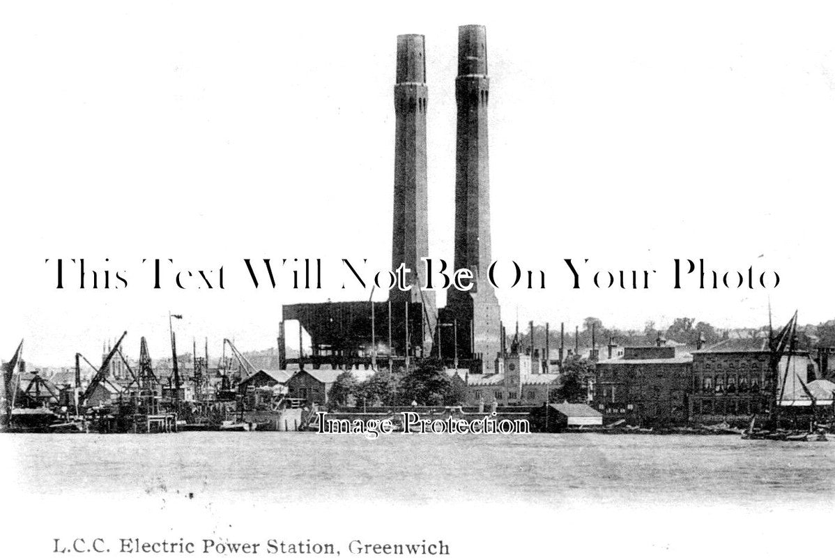 LO 4820 - LCC Electric Power Station, Greenwich, London
