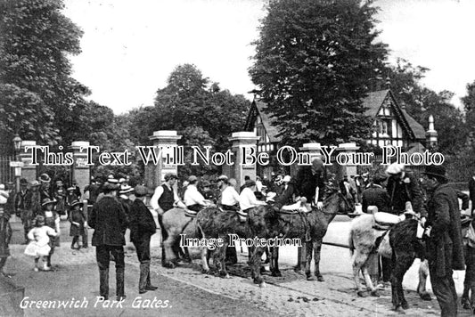 LO 4829 - Greenwich Park Gates, London