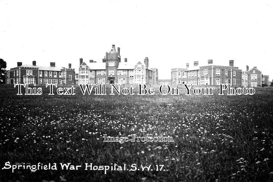 LO 4835 - Springfield War Hospital, Wandsworth, London