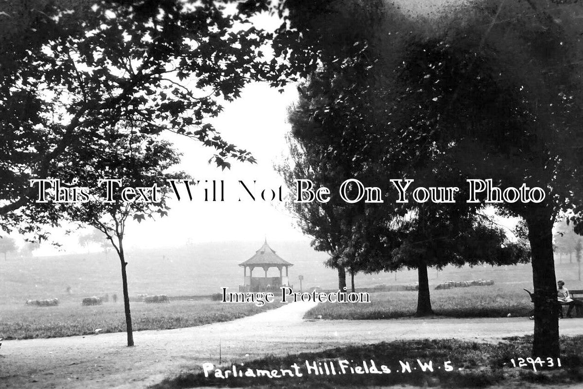 LO 4855 - Parliament Hill Fields, Highgate Hampstead, London